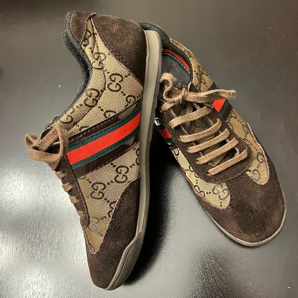 Size 37 canvas and suede sneakers - Picture 8 of 11